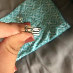 4 1/2 Arrow sterling silver ring